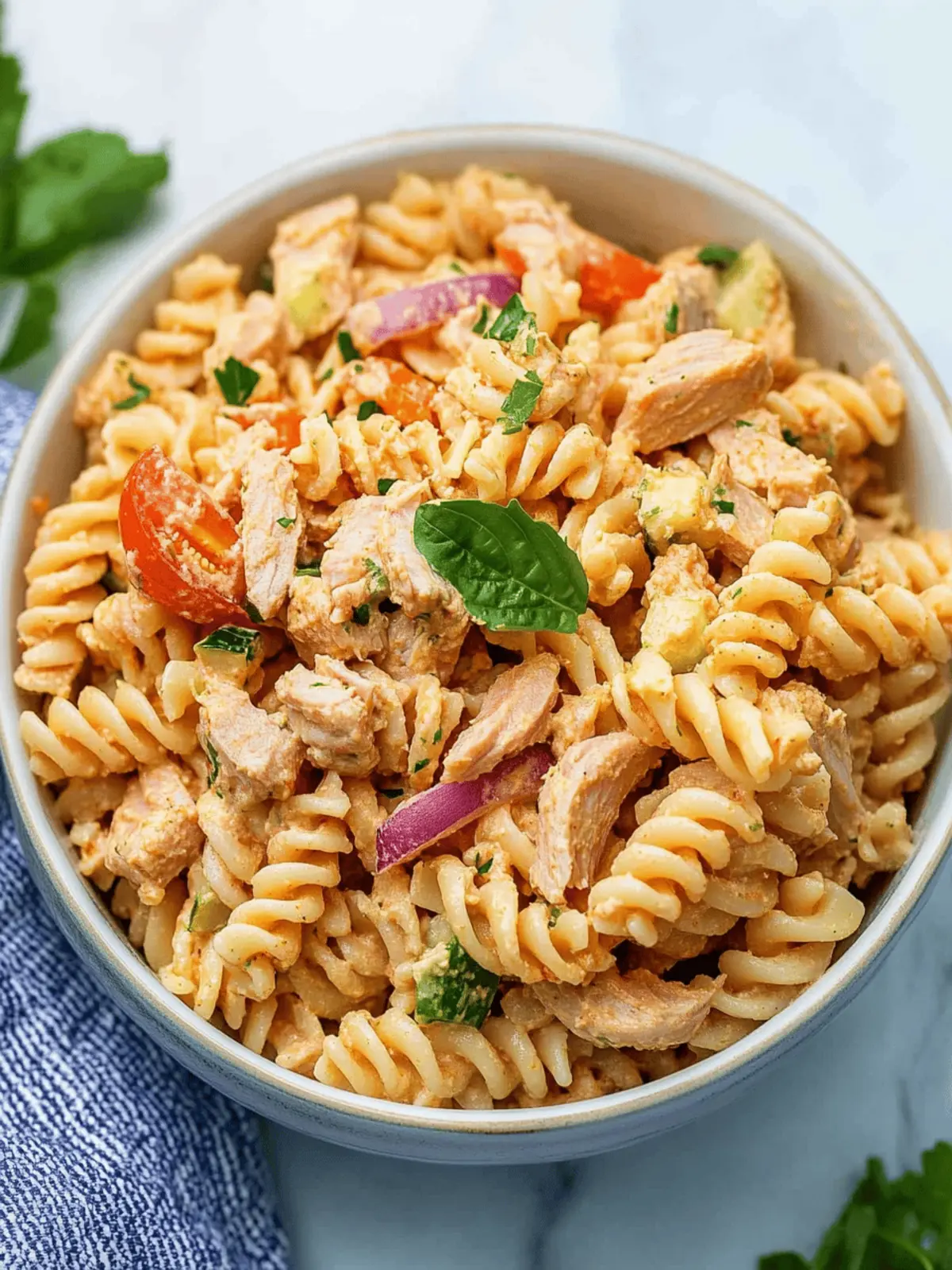 Zesty Spicy Tuna Pasta Salad Perfect for Potlucks and BBQs 2 Spicy Tuna Pasta Salad