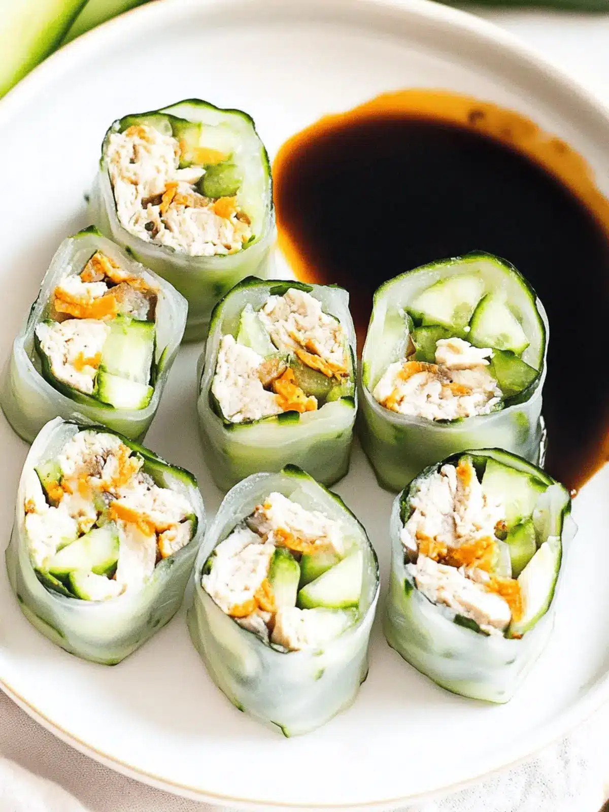 Cucumber Sushi Rolls: Your New Favorite Light Meal Delight 4 Cucumber Sushi Rolls
