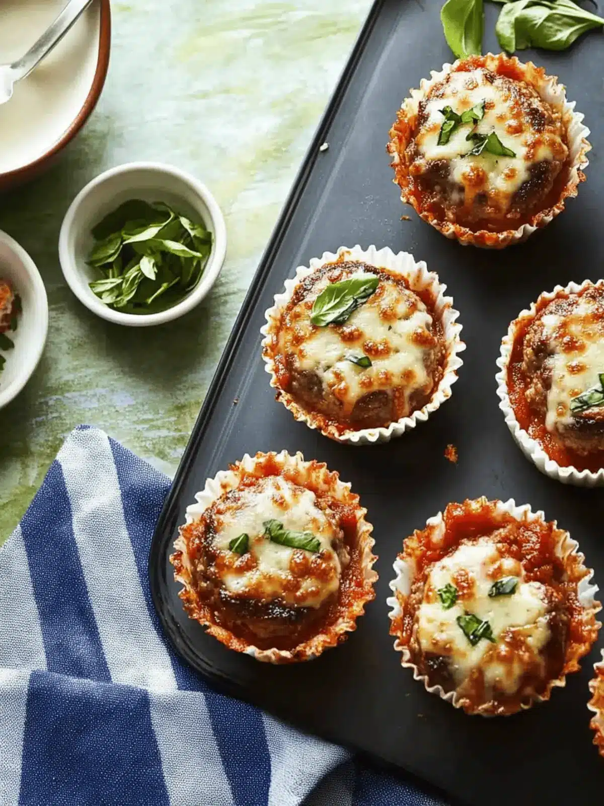 Pizza Meatloaf Cups: A Fun & Tasty Dinner Delight! 2 Pizza Meatloaf Cups