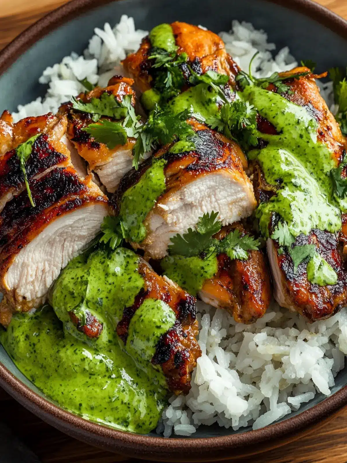 Peruvian Chicken and Rice with Green Sauce: A Flavor Fiesta 2 Peruvian Chicken and Rice with Green Sauce
