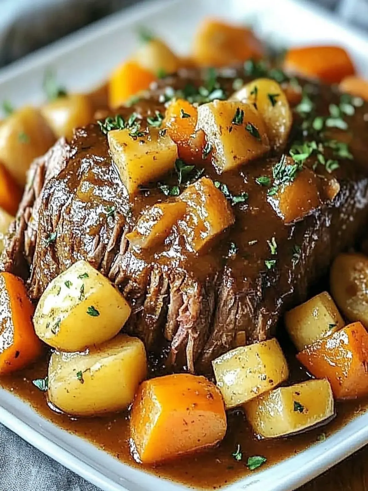 Tender Slow Cooker Pot Roast for Cozy Family Dinners 3 Slow Cooker Pot Roast