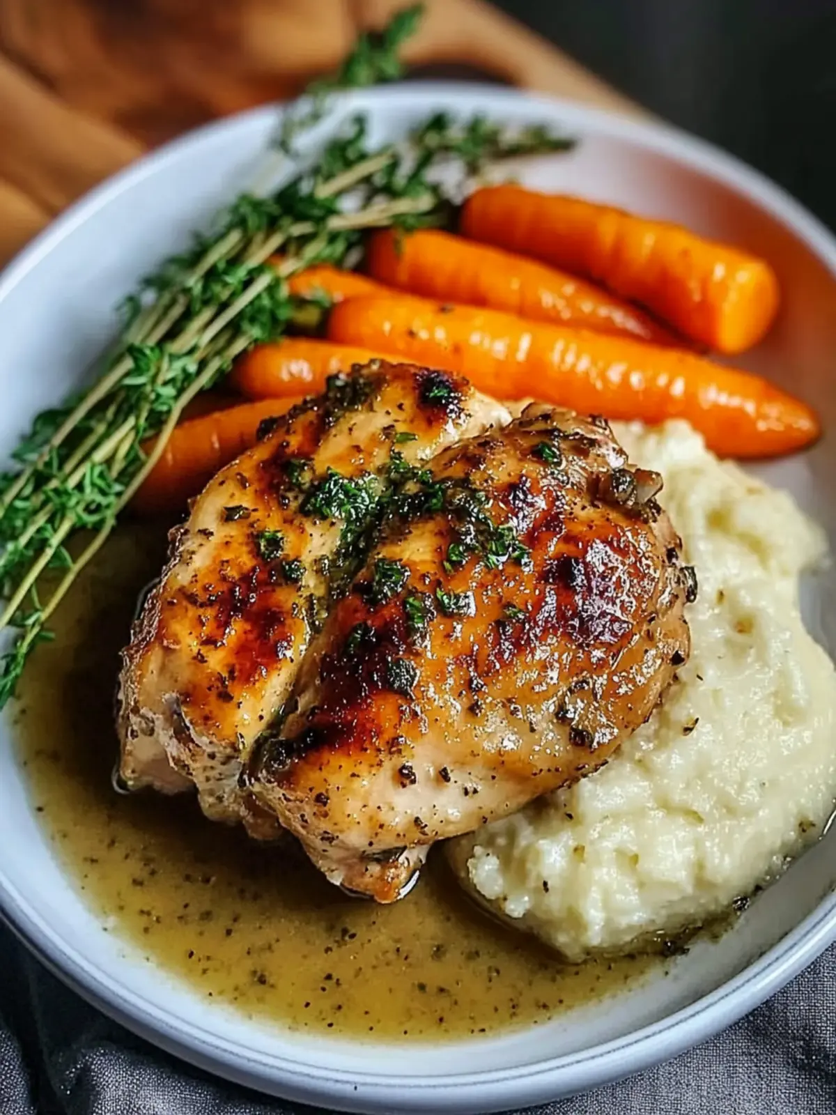 Garlic Herb Chicken & Carrot Plate for Easy Weeknight Joy 2 Garlic Herb Chicken & Carrot Plate