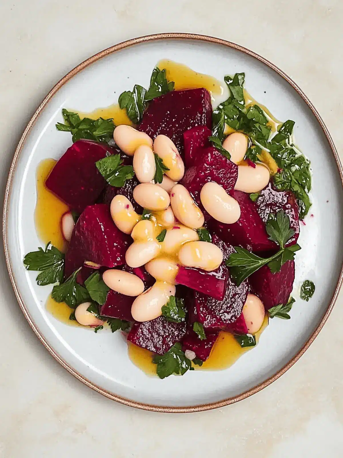 Herby White Bean & Beet Salad: Bright, Nutritious Delight 4 Herby White Bean & Beet Salad