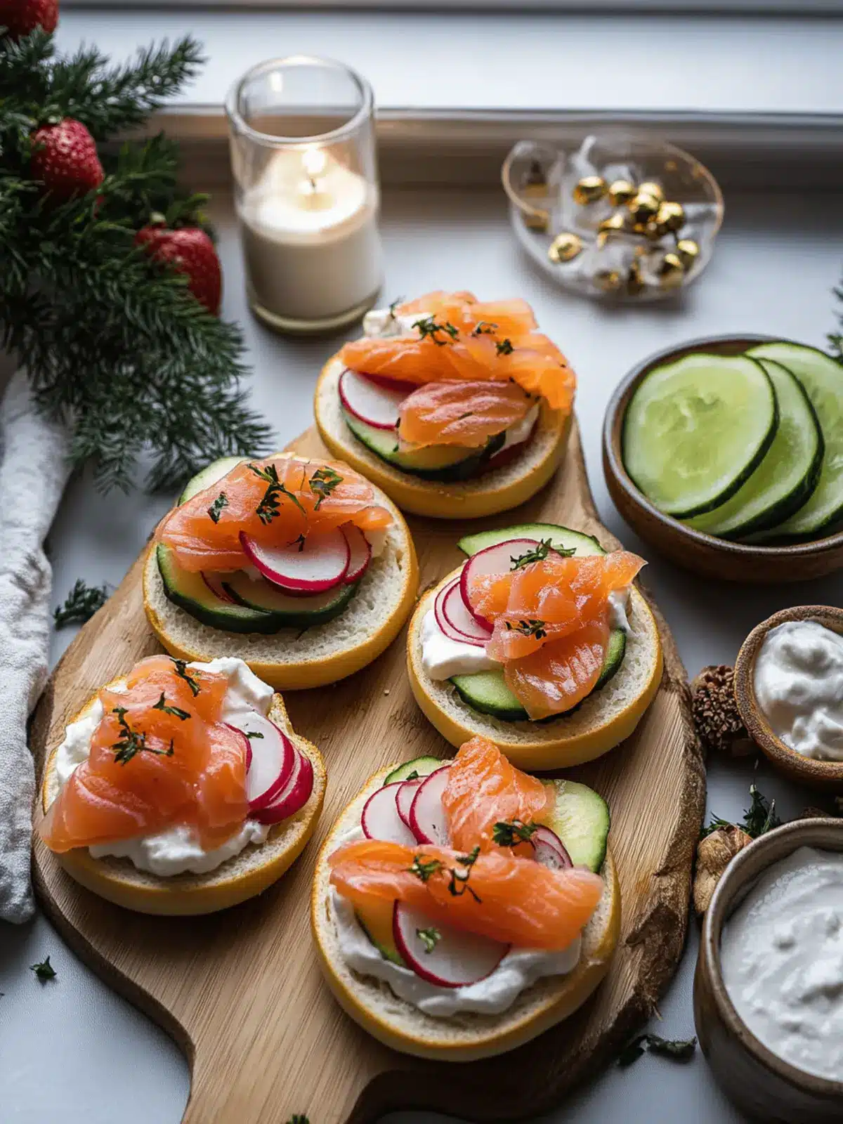 Create Your Dream Smoked Salmon Bagel Bar at Home 4 Smoked Salmon Bagel Bar