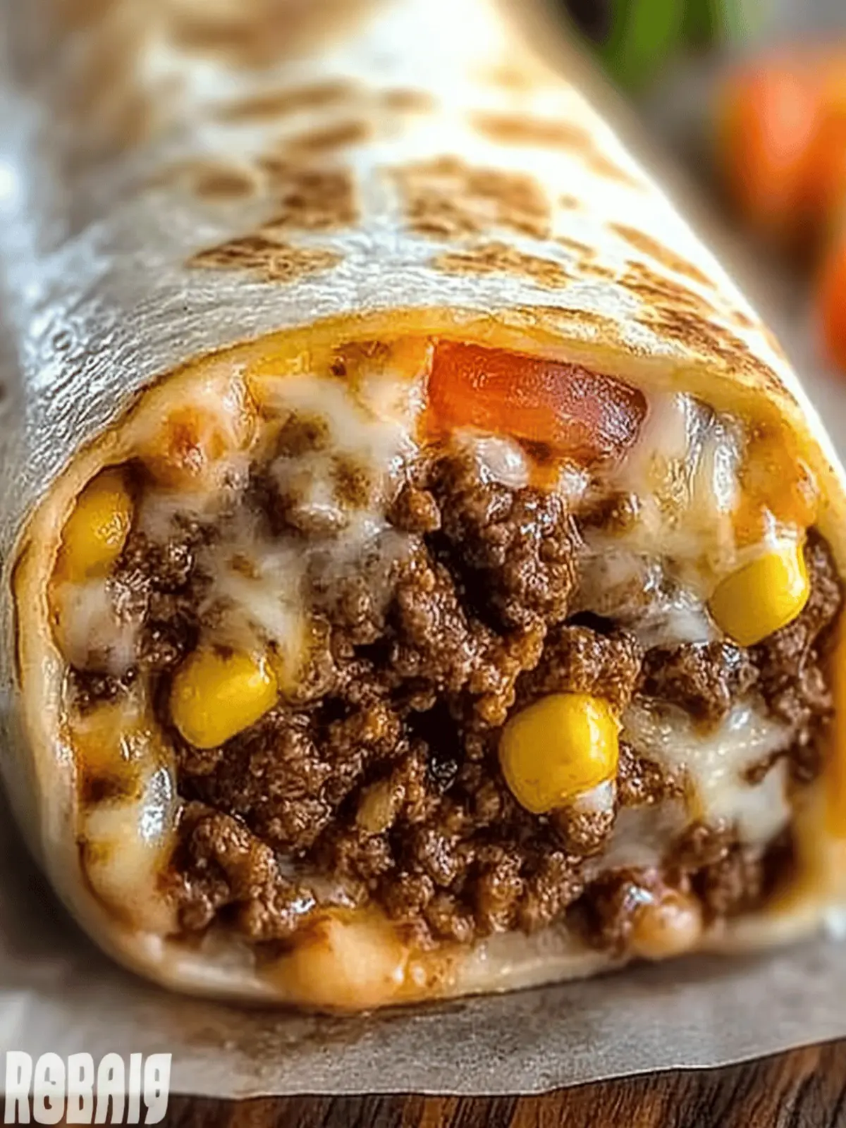Ultimate Beefy Melt Burrito: Comfort Food in Every Bite 3 Beefy Melt Burrito