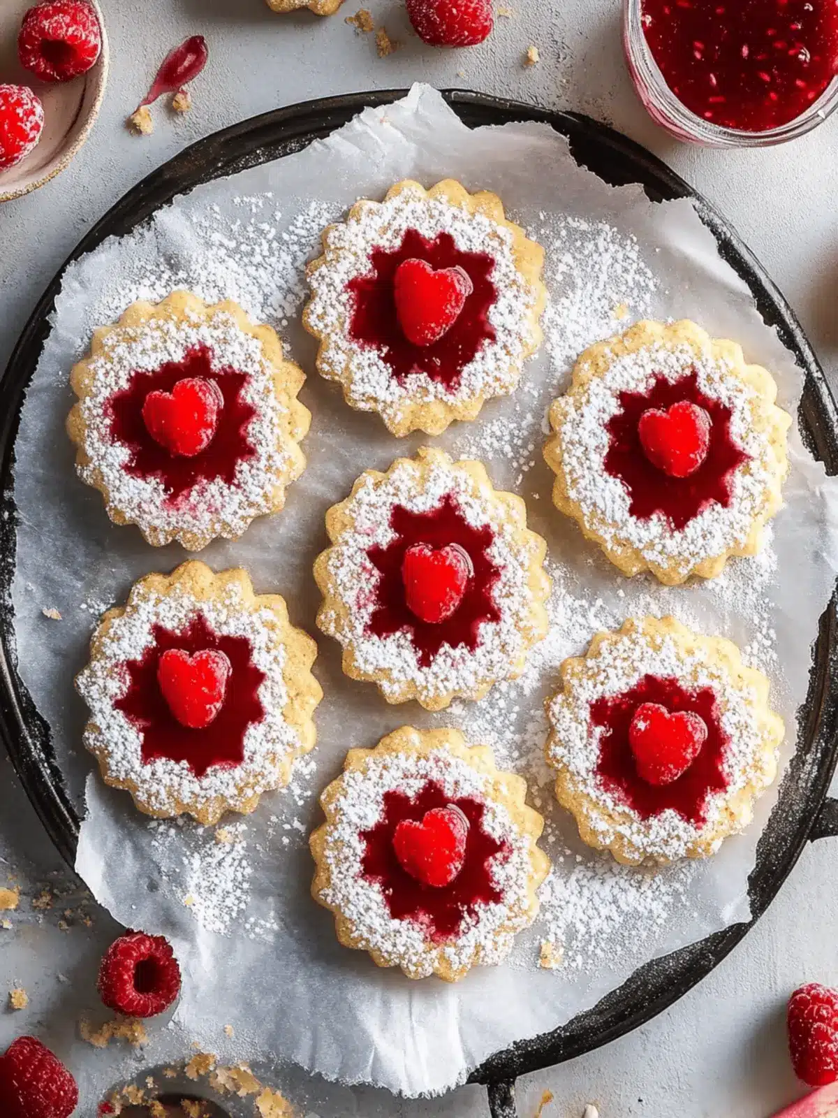 Delicious Raspberry Linzer Cookies for Your Sweet Cravings 3 Raspberry Linzer Cookies
