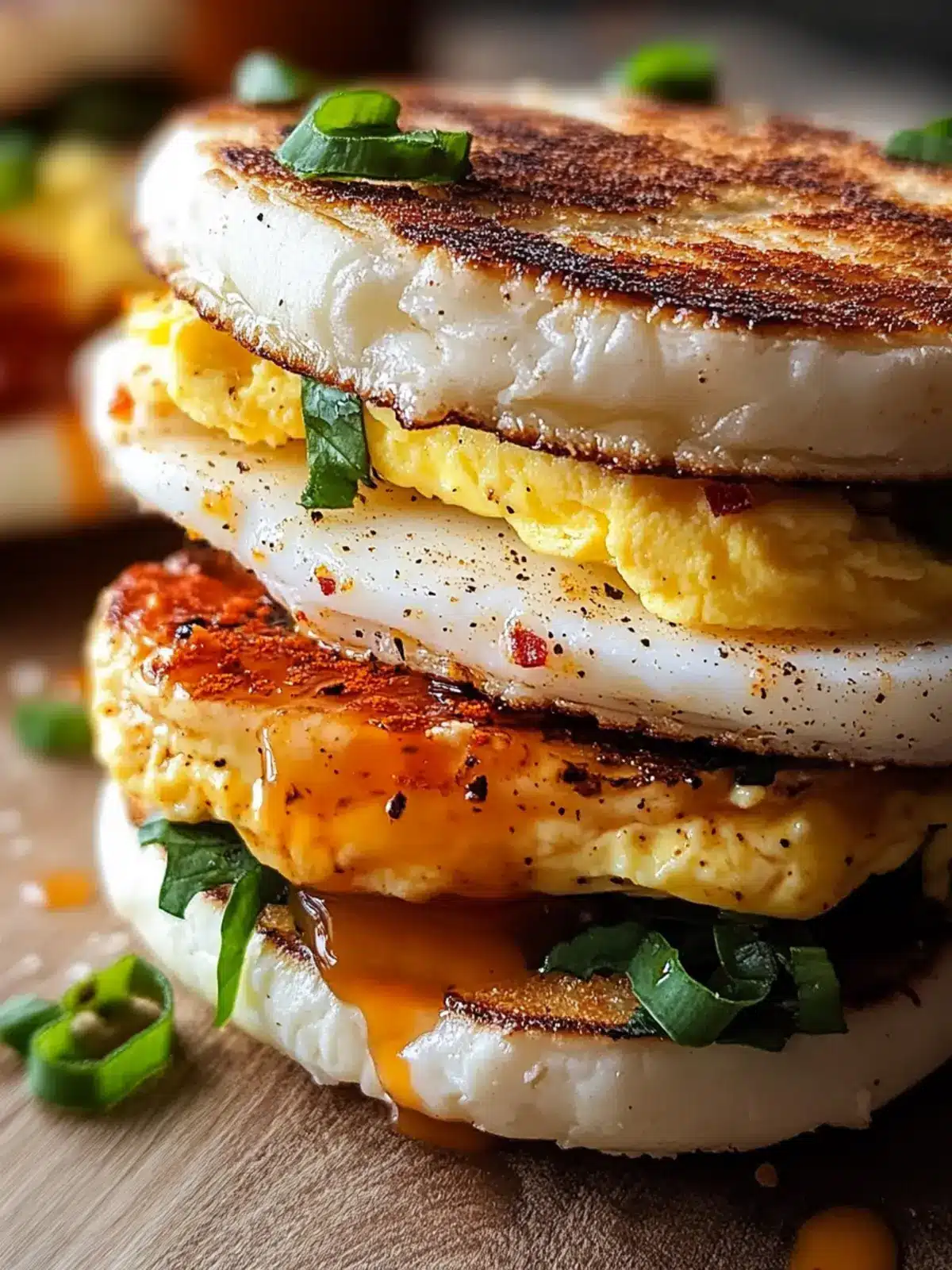 Spicy Chipotle Egg Breakfast Sandwiches for a Zesty Morning! 2 Spicy Chipotle Egg Breakfast Sandwiches