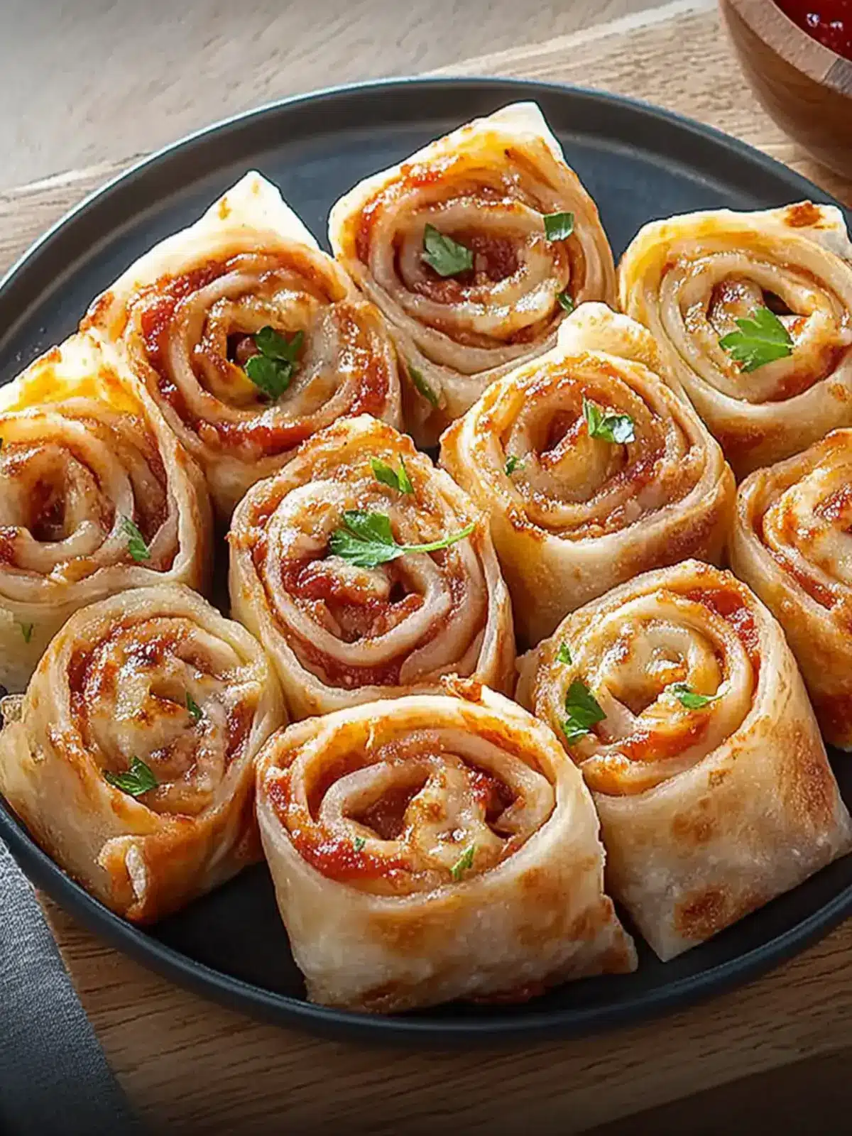 Tortilla Pizza Rolls Customizable, Crispy Goodness for All 4 Tortilla Pizza Rolls