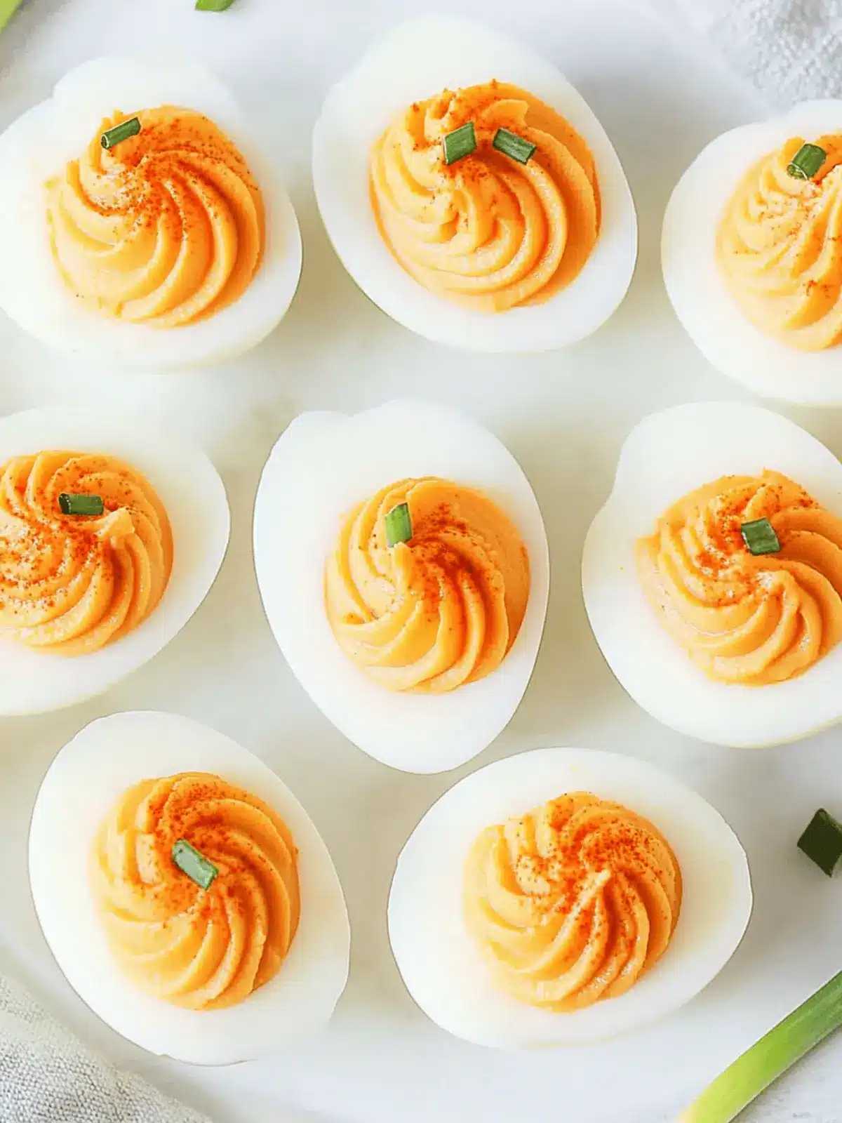Pumpkin Deviled Eggs: Festive Fall Treats That Wow Guests 3 Pumpkin Deviled Eggs