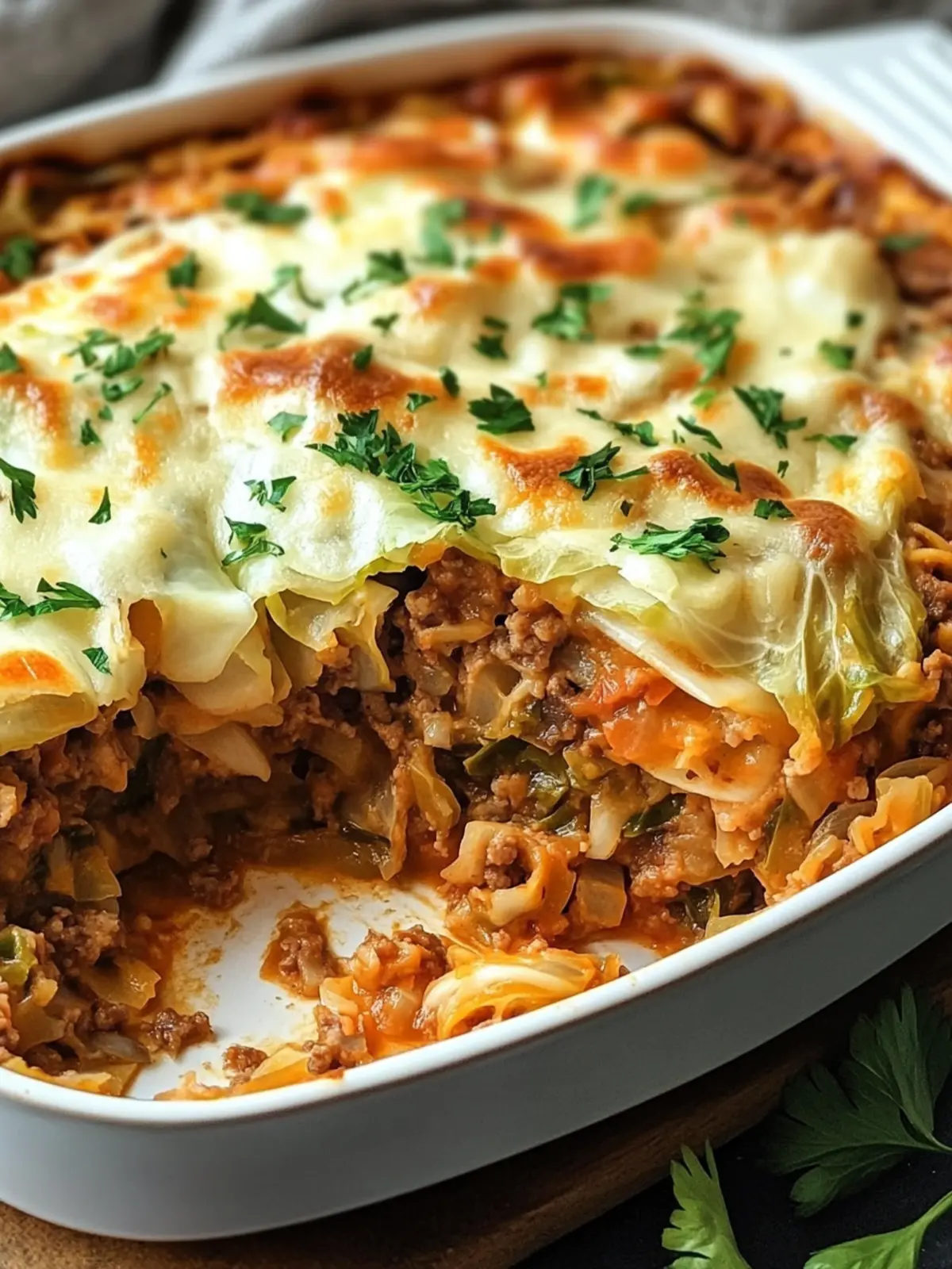 Comforting Unstuffed Cabbage Roll Casserole Your Family Will Love 4 Unstuffed Cabbage Roll Casserole