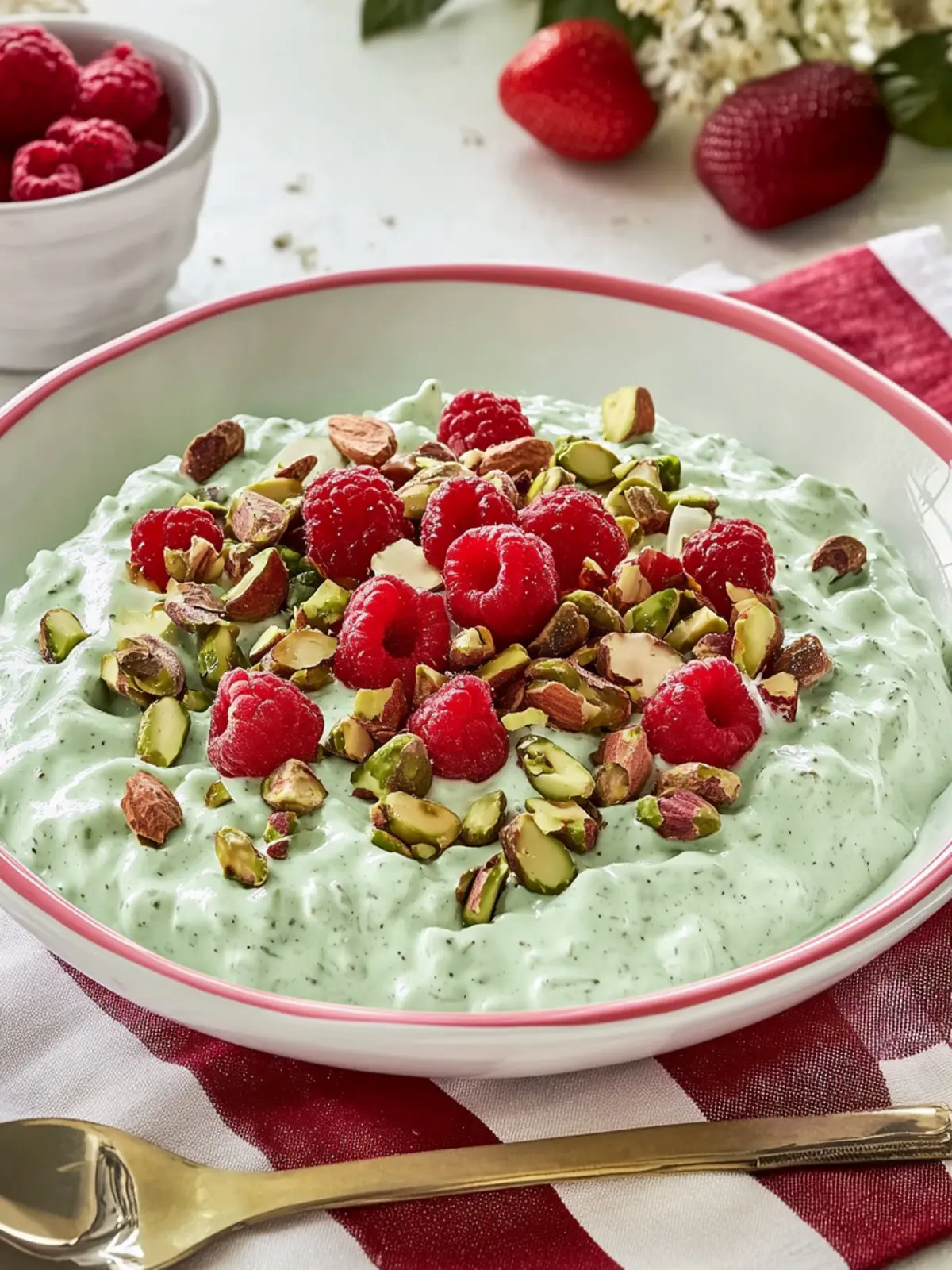Watergate Fruit Salad with Pistachios: A Retro No-Bake Treat 4 Watergate Fruit Salad with Pistachios