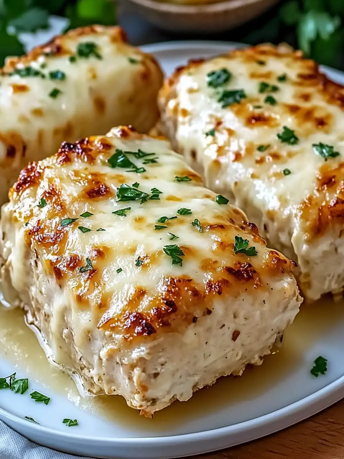 Cheesy Garlic Parmesan Chicken Loaf for Cozy Weeknight Dinners 3 Cheesy Garlic Parmesan Chicken Loaf