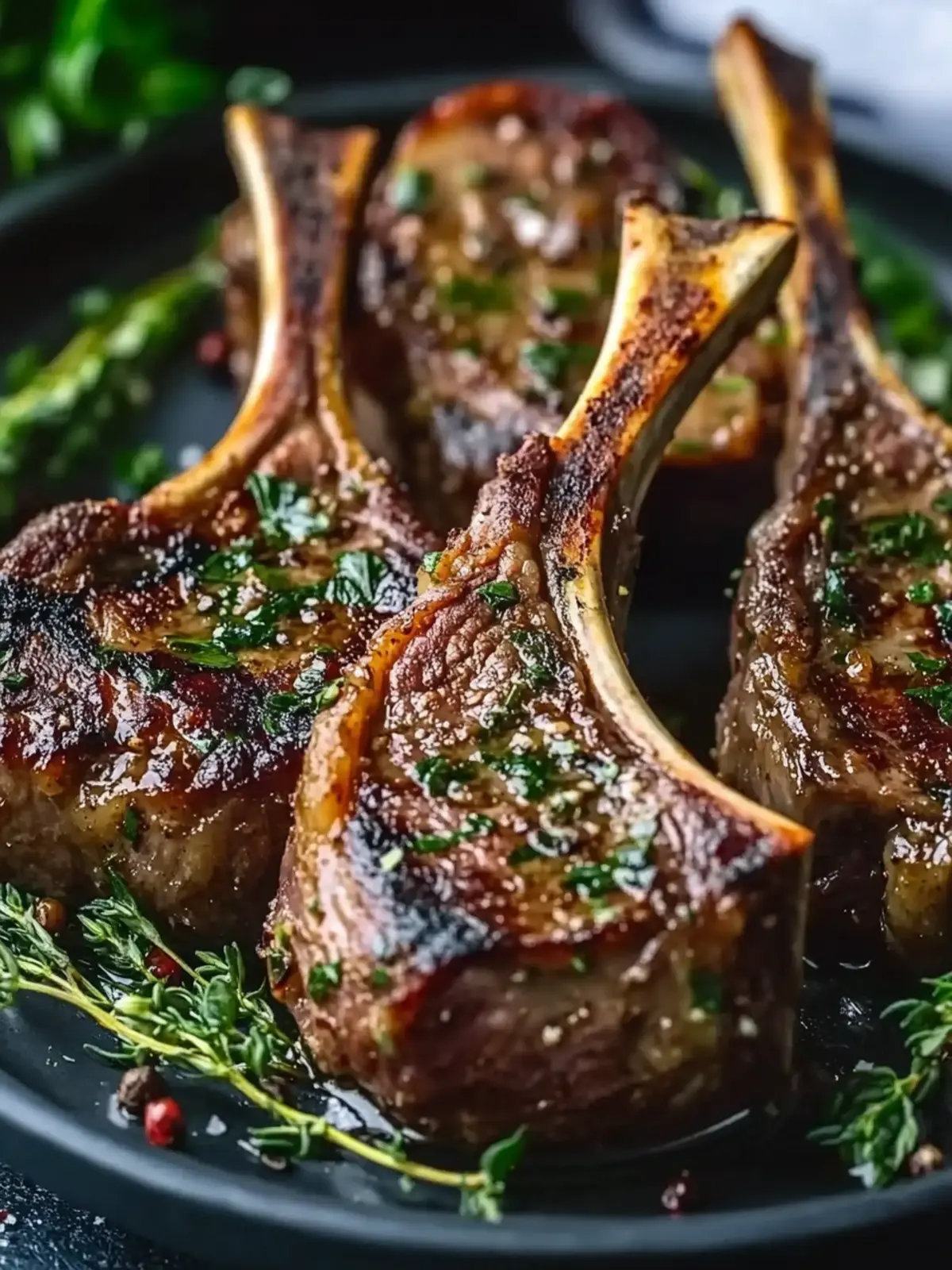 Savor Juicy Garlic Butter Lamb Chops for an Elegant Dinner 3 Juicy Garlic Butter Lamb Chops