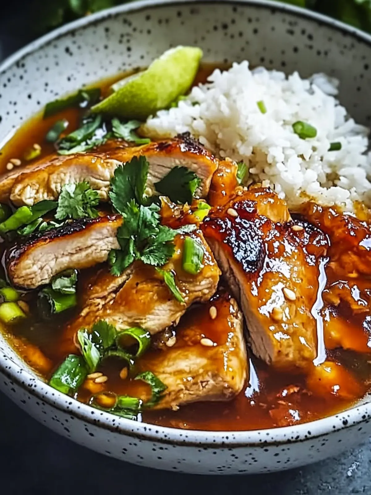 Cozy Up with Caramelised Soy Chicken in Garlic Ginger Broth 2 Caramelised Soy Chicken in Garlic Ginger Broth with Rice
