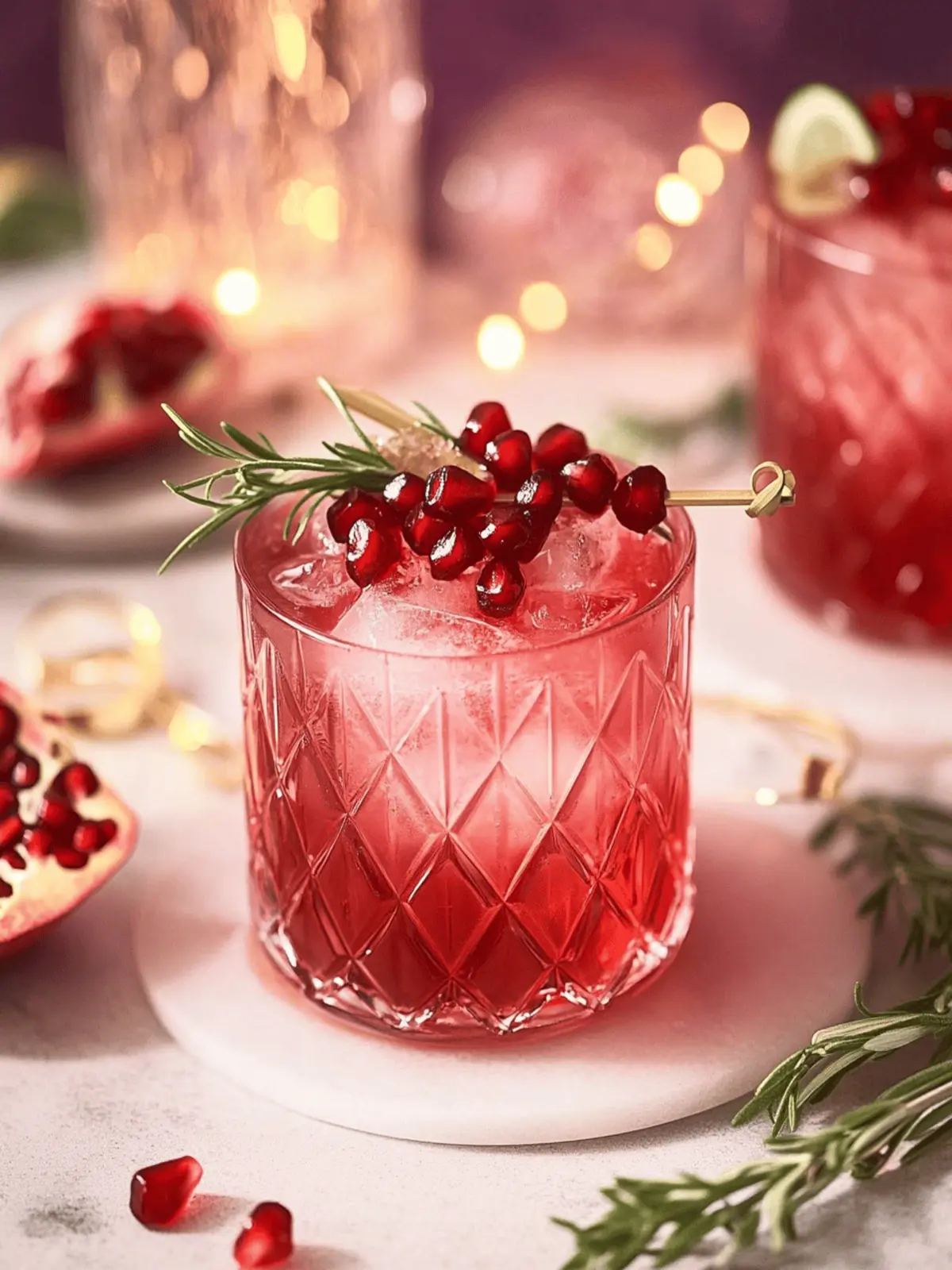 Delightful Pomegranate Gin Cocktail Recipe for Festive Cheers 3 Pomegranate Gin Cocktail Recipe