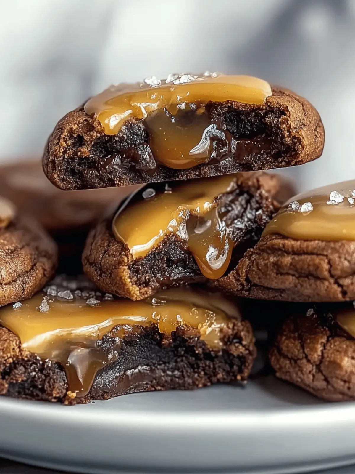 Salted Caramel Chocolate Cookies That Will Melt Your Heart 4 Salted Caramel Chocolate Cookies