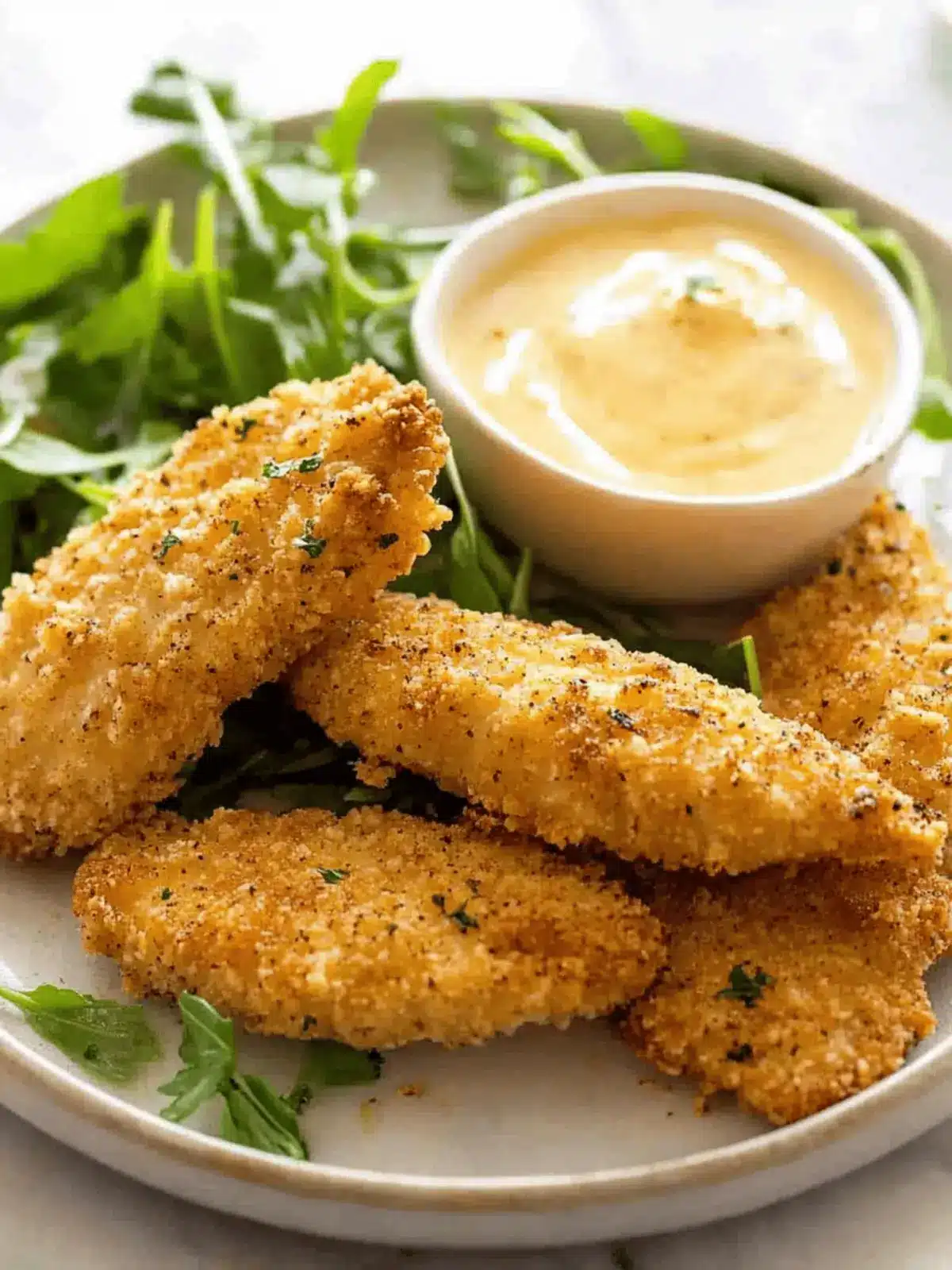 Crispy Baked Chicken Tenders That Crime Out Deliciously 3 Crispy Baked Chicken Tenders