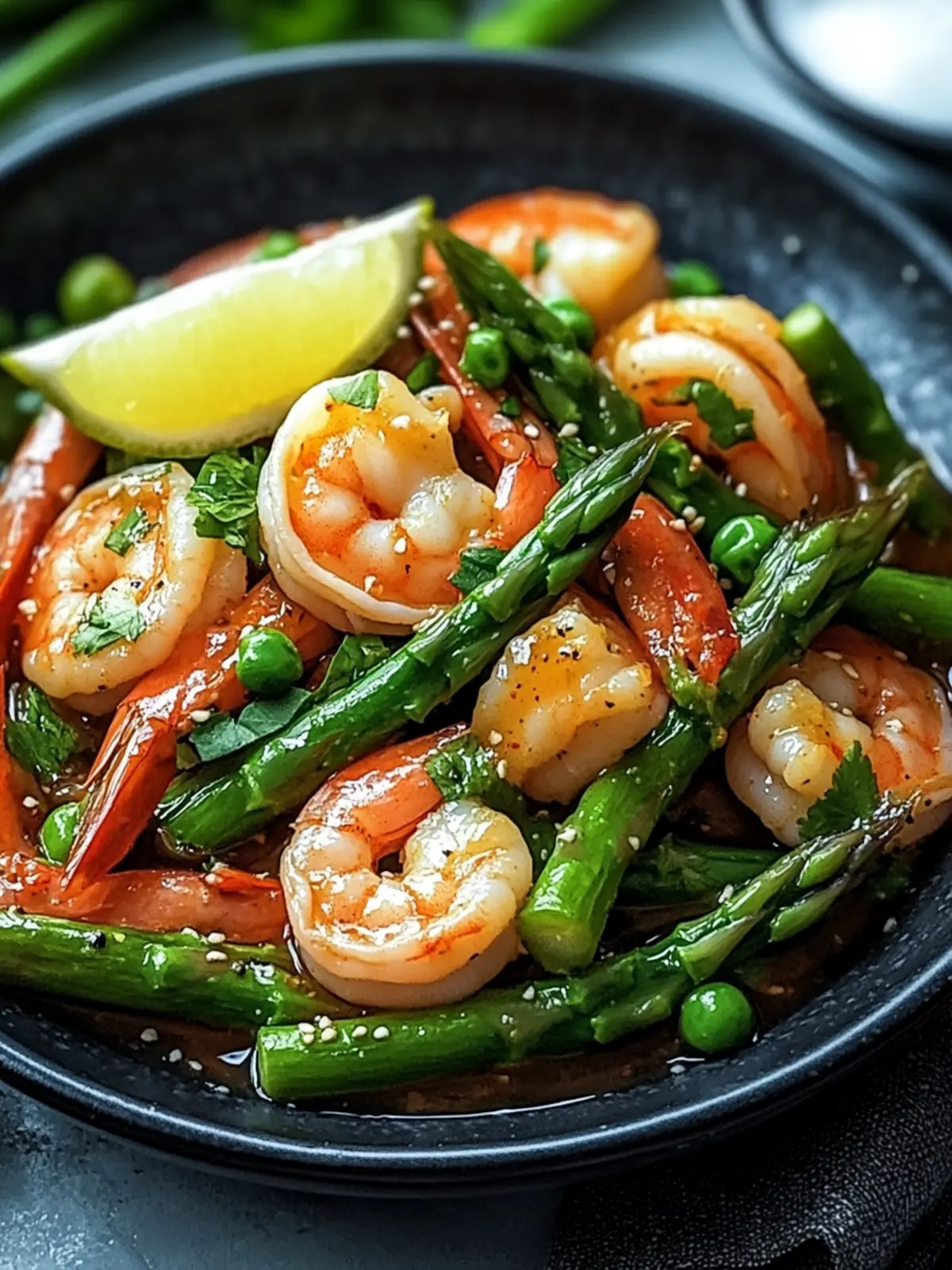 Healthy Shrimp and Asparagus Stir Fry in Just 20 Minutes 4 Healthy Shrimp and Asparagus Stir Fry