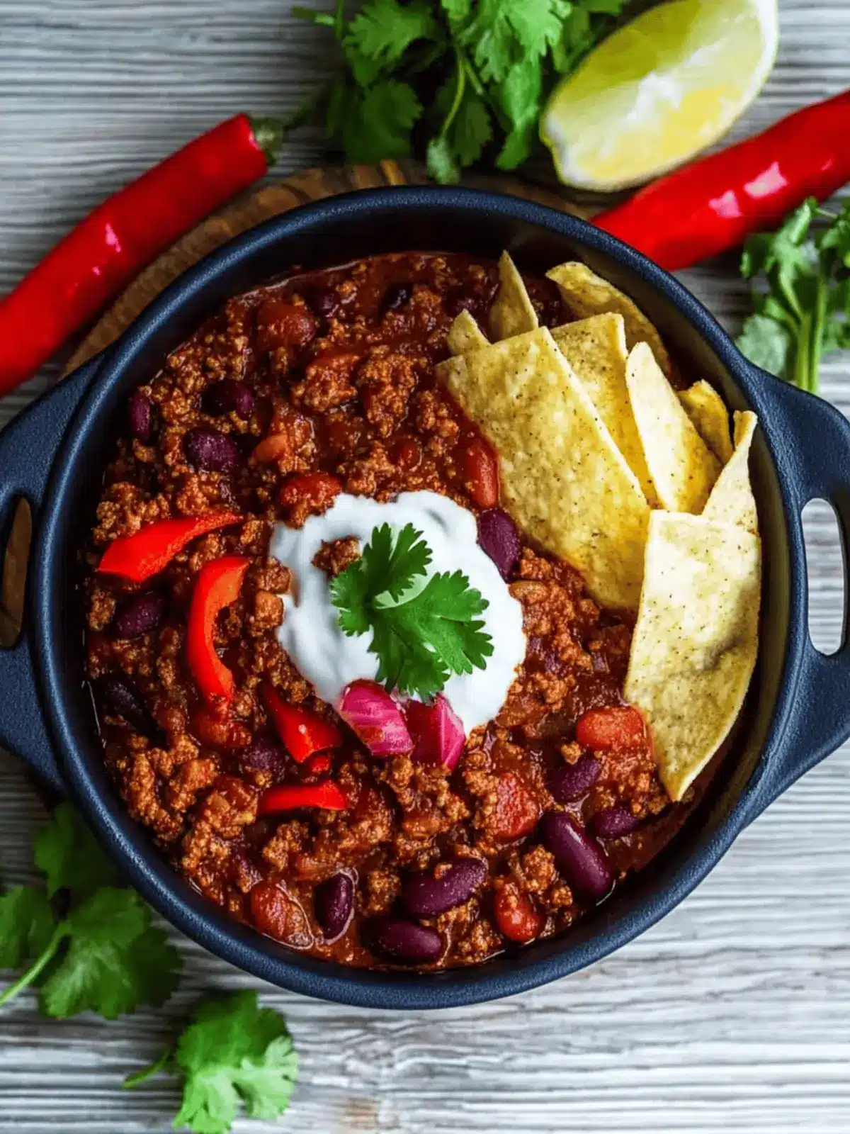 Epic Crockpot Chili con Carne for Ultimate Cozy Nights 2 Crockpot Chili con Carne