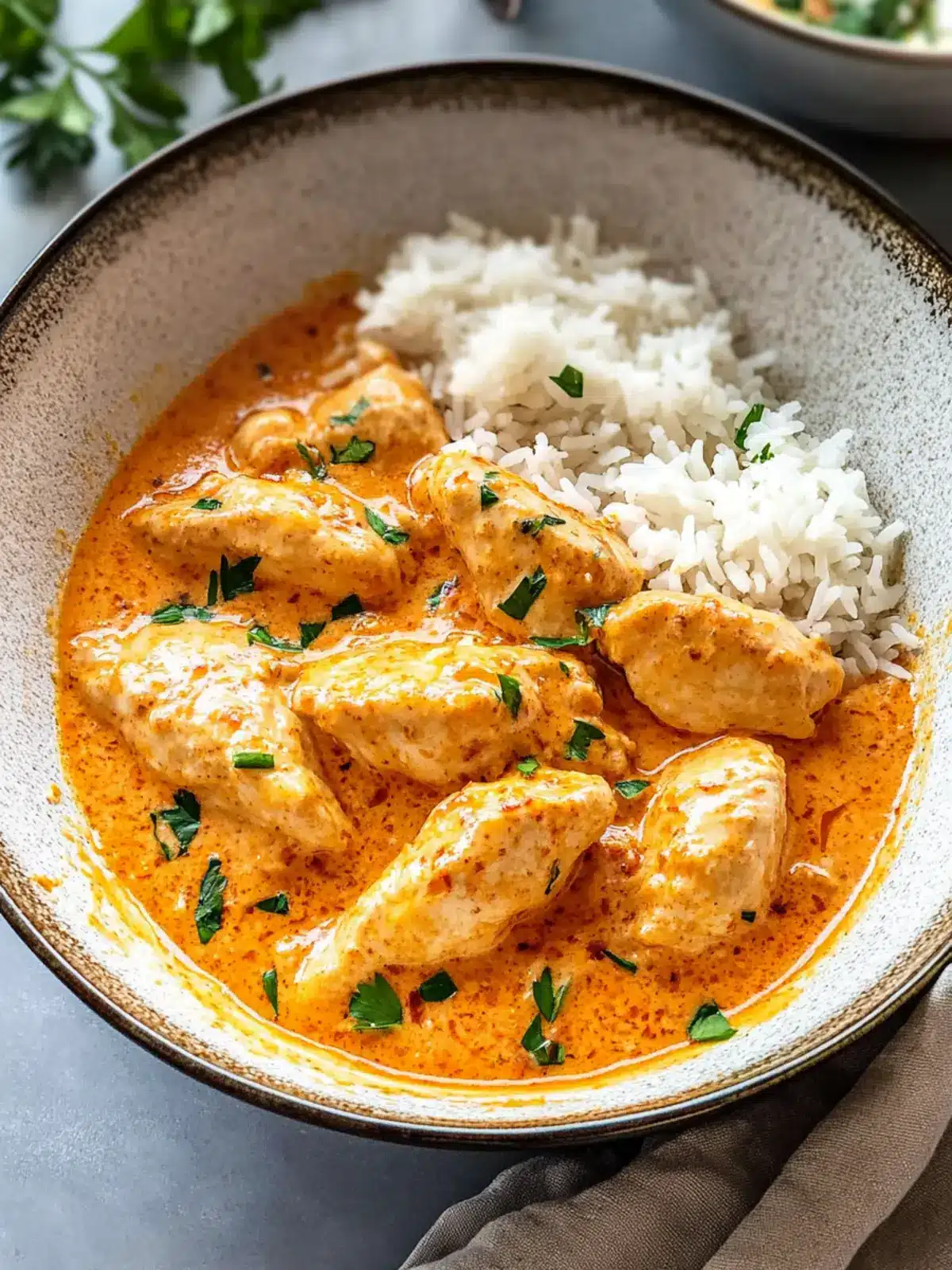 Creamy Paprika Chicken with Rice for Cozy Comfort Nights 2 Creamy Paprika Chicken with Rice
