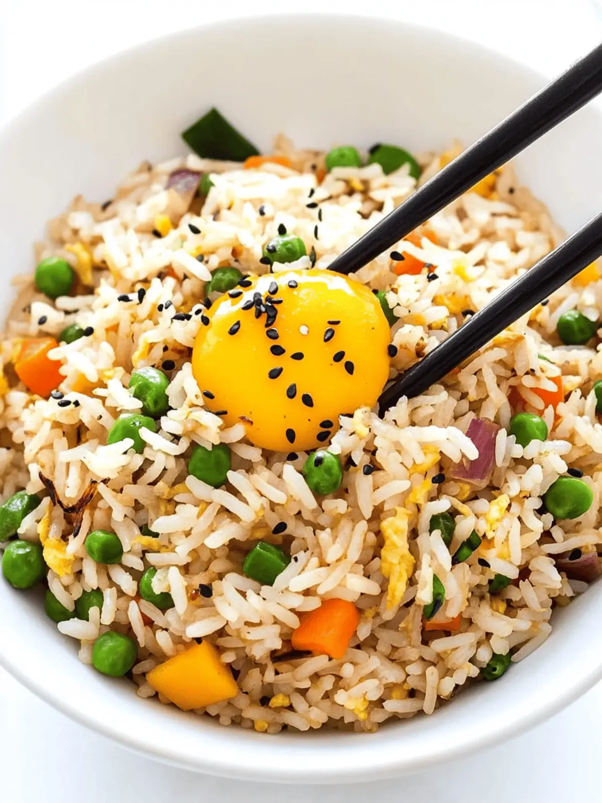 Savory Vegetable Fried Rice Ready in 30 Minutes or Less 3 Vegetable Fried Rice