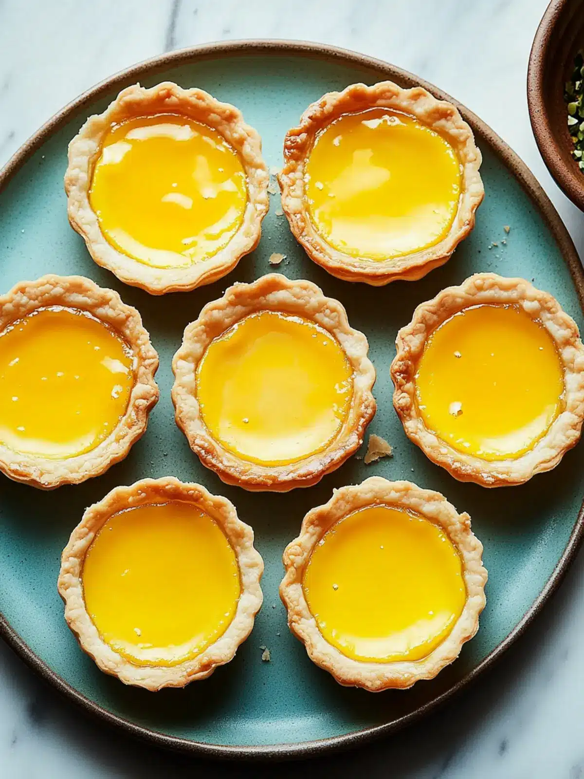 Delicious Chinese Egg Tarts: A Homemade Dessert Delight 4 Chinese Egg Tarts