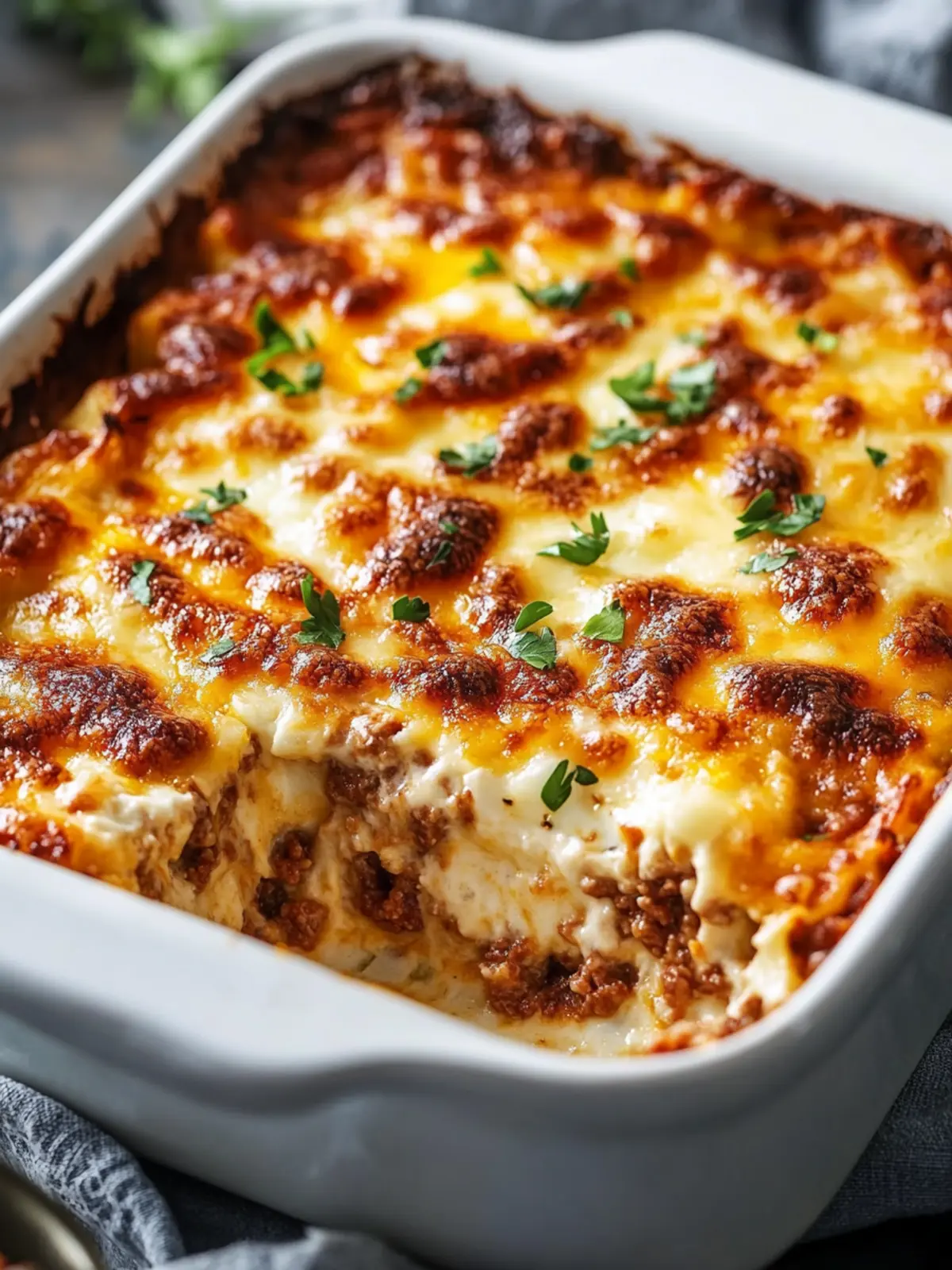 Cheesy Low Carb Casserole That's Comfort Food Bliss 4 Cheesy Low Carb Casserole