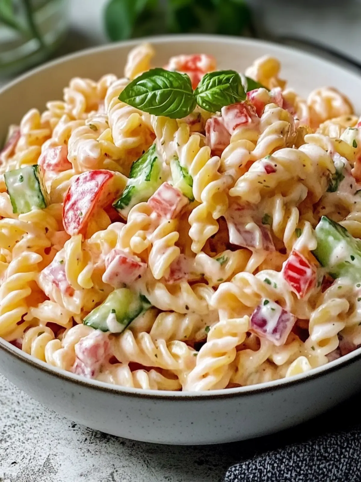 Creamy Pink Cadillac Pasta Salad That Brightens Any Picnic 4 Pink Cadillac Pasta Salad