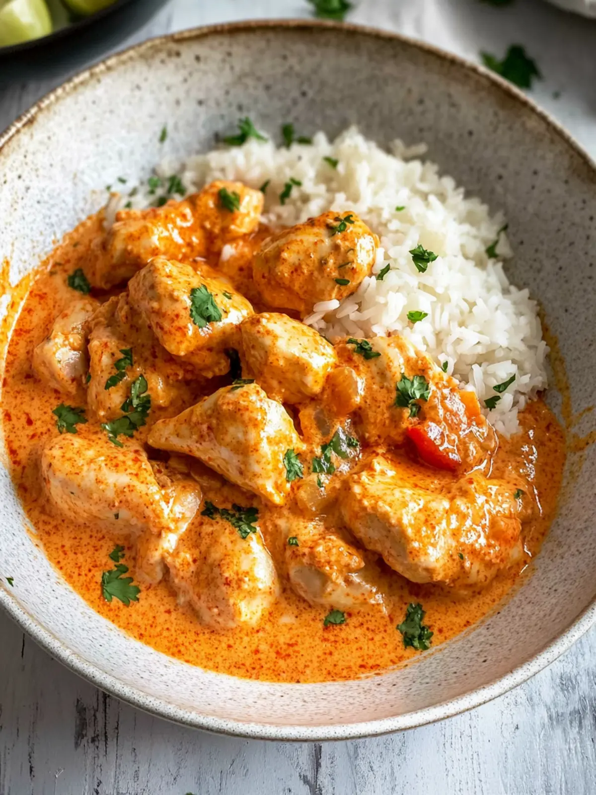 Creamy Paprika Chicken with Rice for Cozy Comfort Nights 3 Creamy Paprika Chicken with Rice