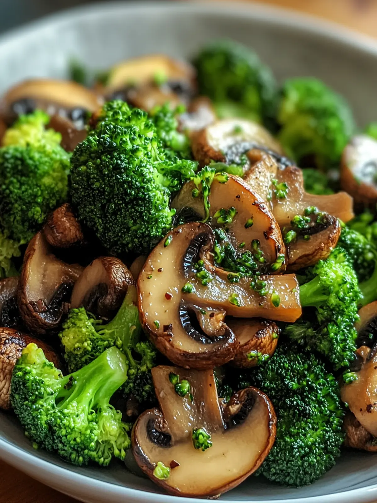 Saut ed Mushrooms with Broccoli: Quick, Flavorful & Healthy 3 Saut ed Mushrooms with Broccoli