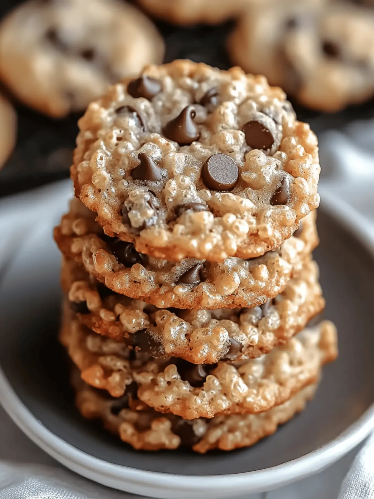 Irresistible Rice Krispie Chocolate Chip Cookies You ll Love 3 Rice Krispie Chocolate Chip Cookies