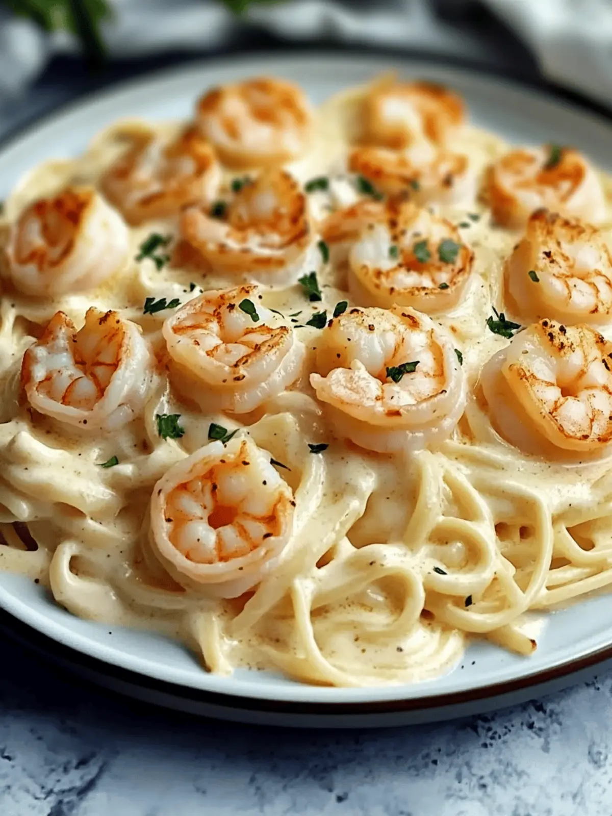 Savor Shrimp Alfredo: Easy, Creamy Pasta Perfection at Home 4 Shrimp Alfredo