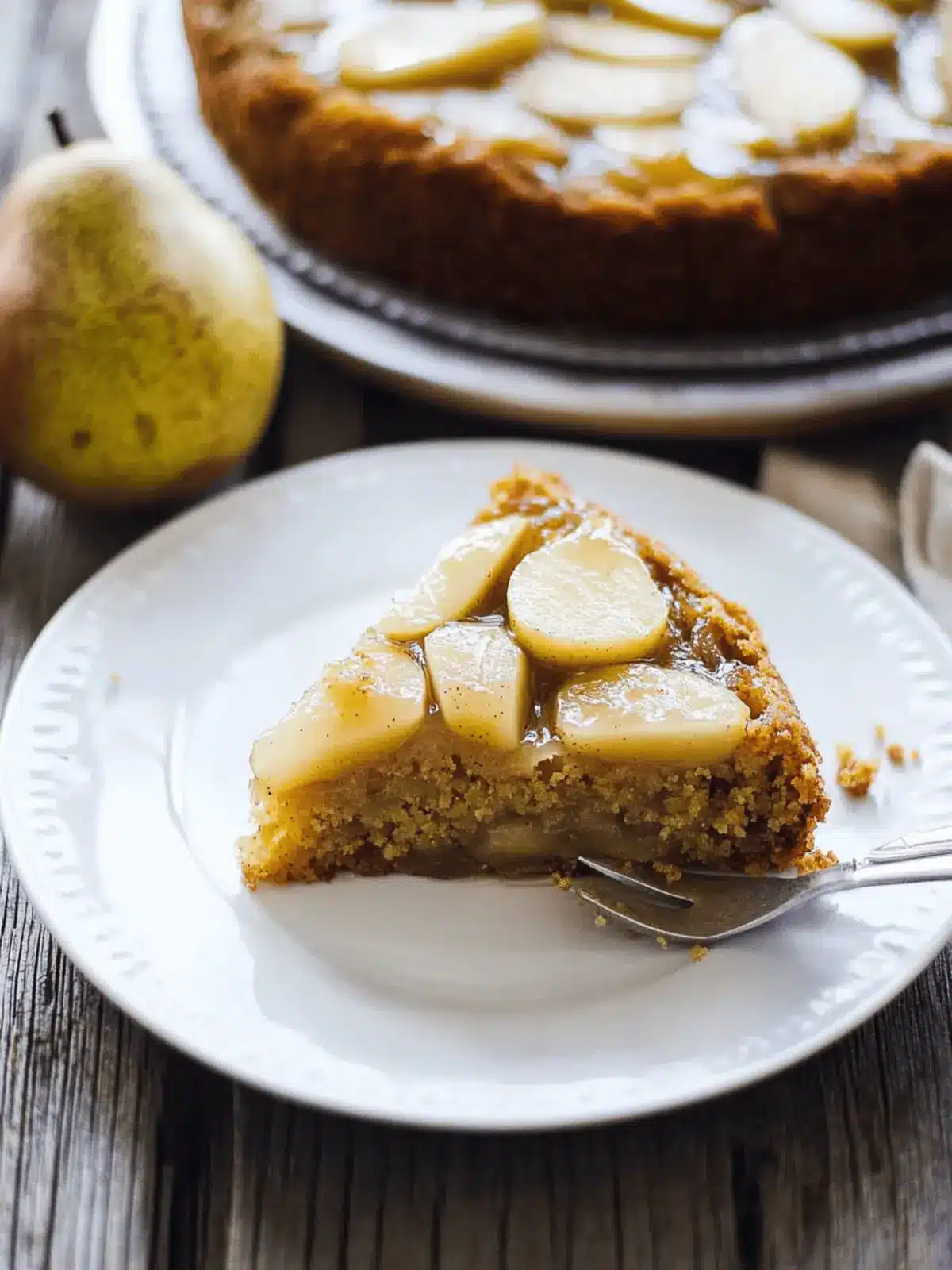 Spiced Pear Upside-Down Cake for Cozy Gatherings 2 Spiced Pear Upside-Down Cake