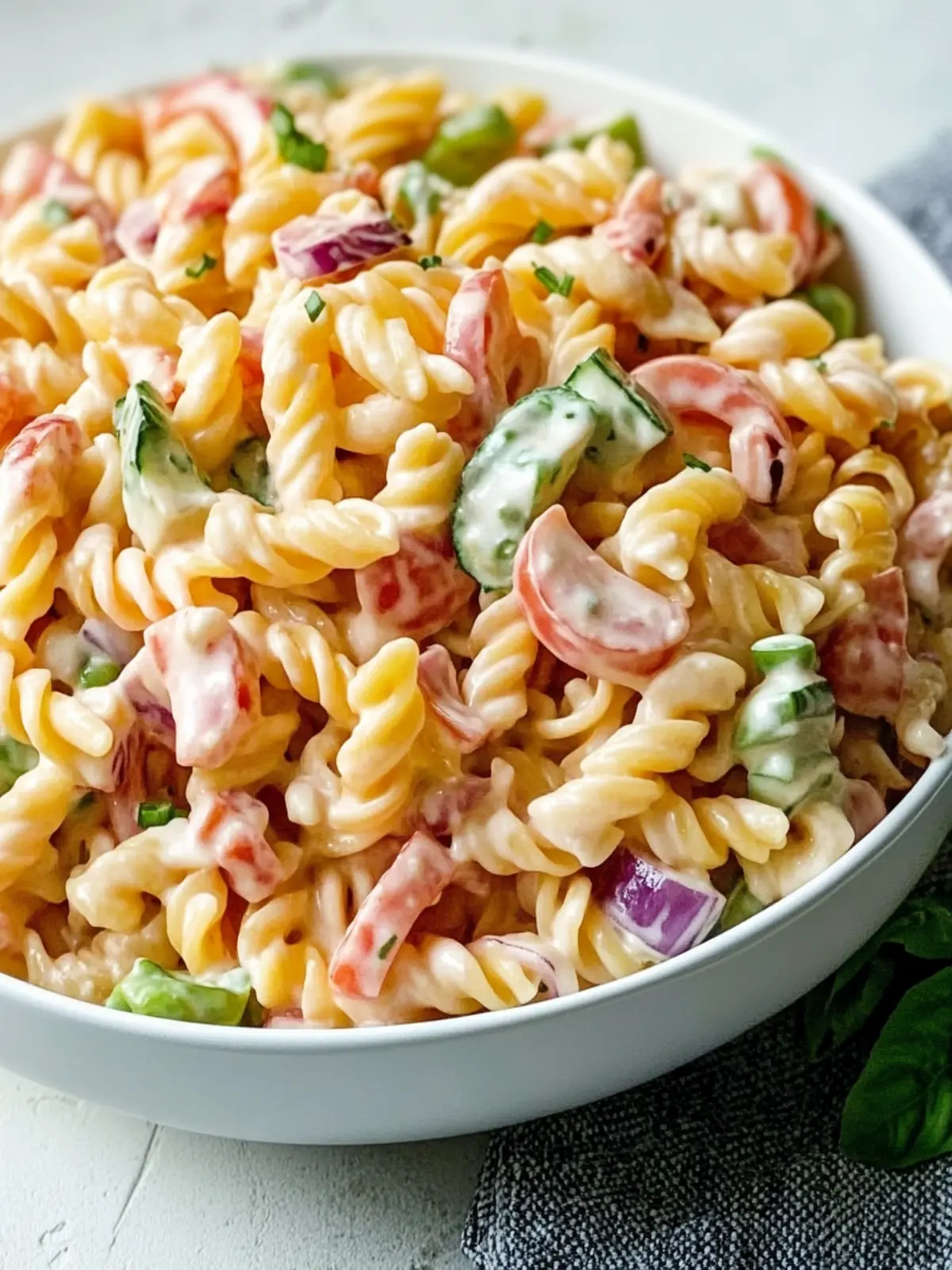 Creamy Pink Cadillac Pasta Salad That Brightens Any Picnic 3 Pink Cadillac Pasta Salad