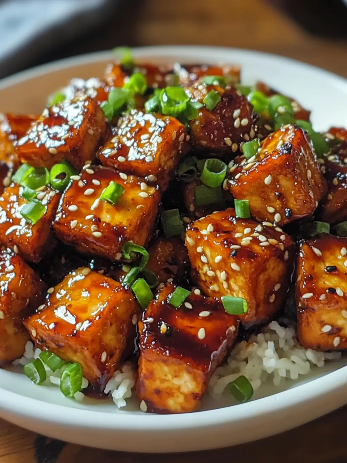 Crispy Honey Garlic Tofu Recipe That Will Wow Your Taste Buds 4 Crispy honey garlic tofu