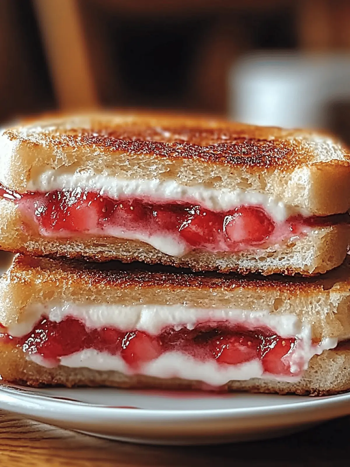 Fried Strawberry Cheesecake Sandwiches for Sweet Indulgence 2 Fried Strawberry Cheesecake Sandwiches