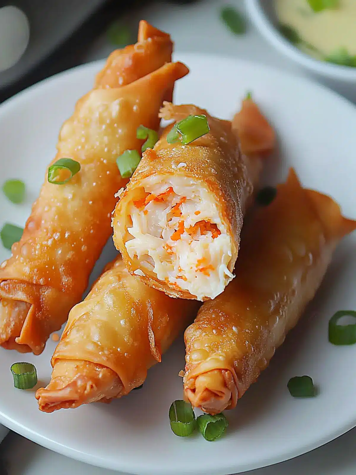 Crispy Crab Cake Egg Rolls for Ultimate Flavor Fun 4 Crab Cake Egg Rolls