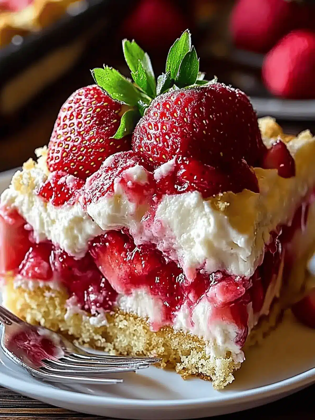 Ultimate Strawberry Cheesecake Dump Cake: Easy and Irresistible 3 Ultimate Strawberry Cheesecake Dump Cake: Easy and Irresistible