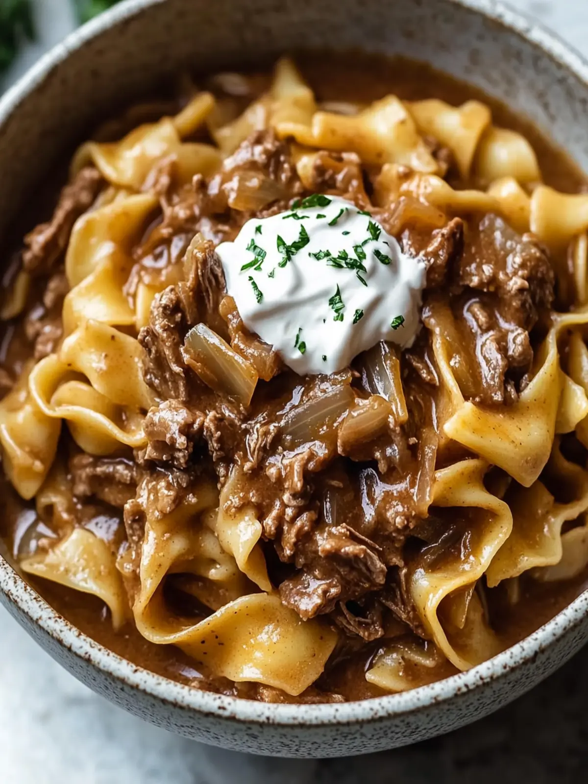 Crock Pot French Onion Beef and Noodles for Cozy Nights 2 Crock Pot French Onion Beef and Noodles