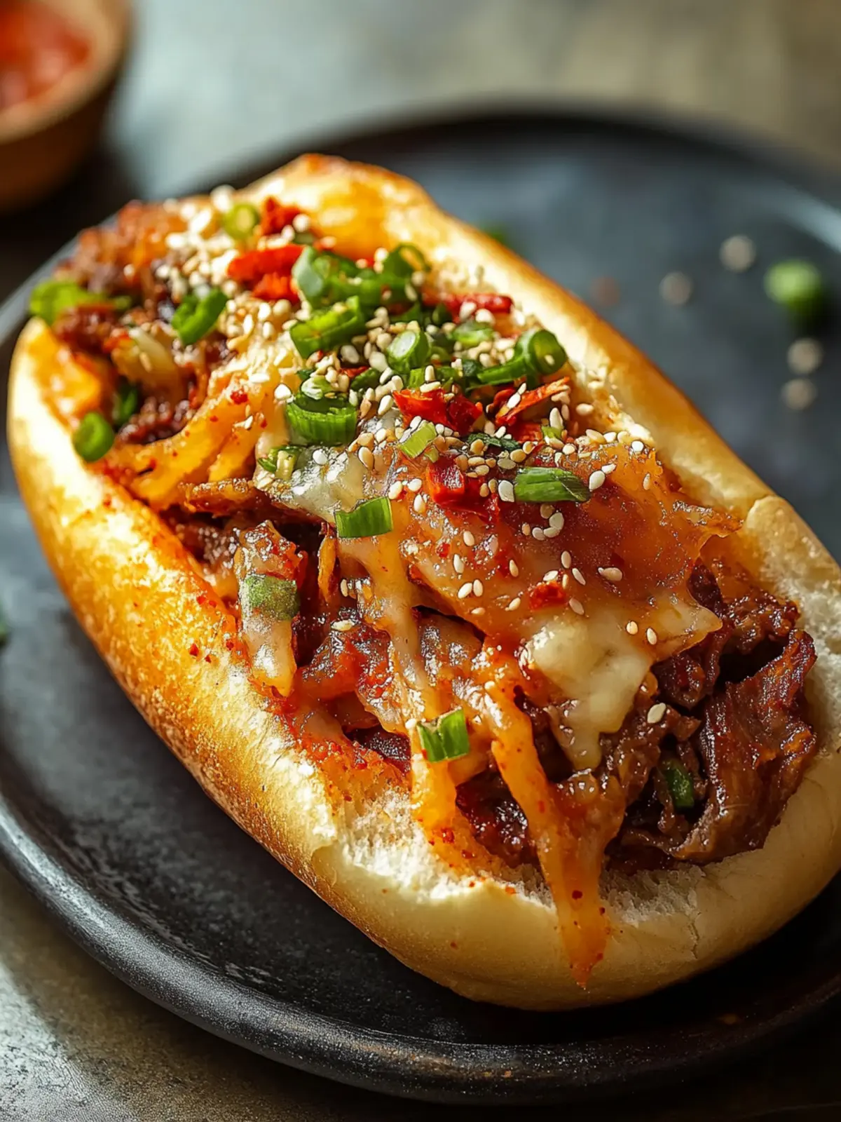 Savory Korean Kimchi Bulgogi Cheesesteak You ll Crave Daily 4 Korean Kimchi Bulgogi Cheesesteak