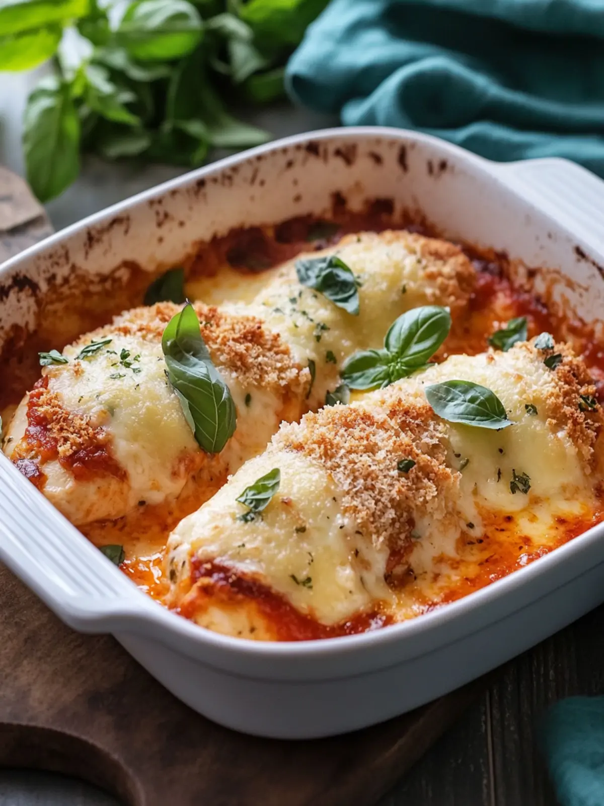 Keto Chicken Parmesan Casserole Recipe for Comfort Food Lovers 2 Keto Chicken Parmesan Casserole Recipe